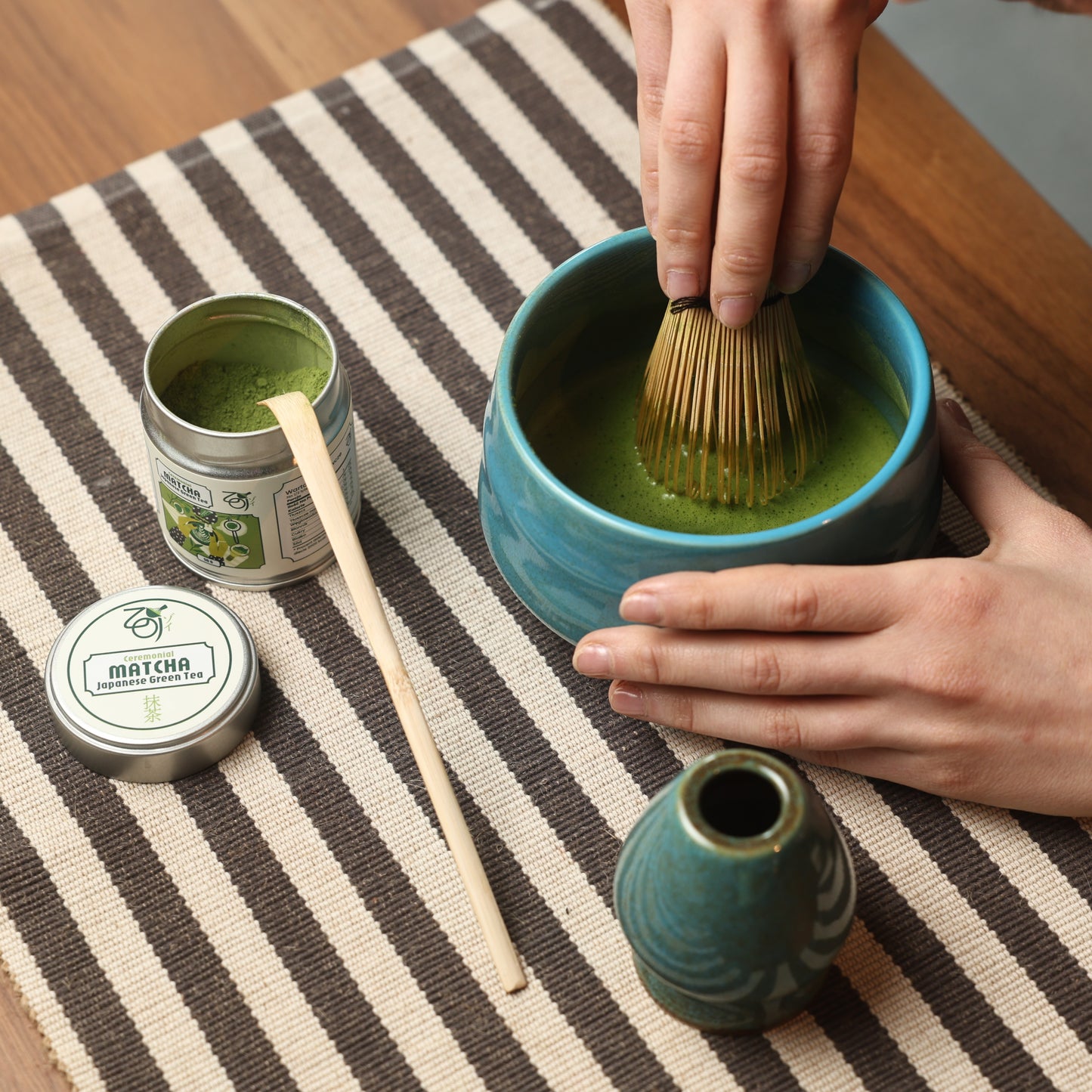 Zen Matcha Set aus Keramik – Traditionell
