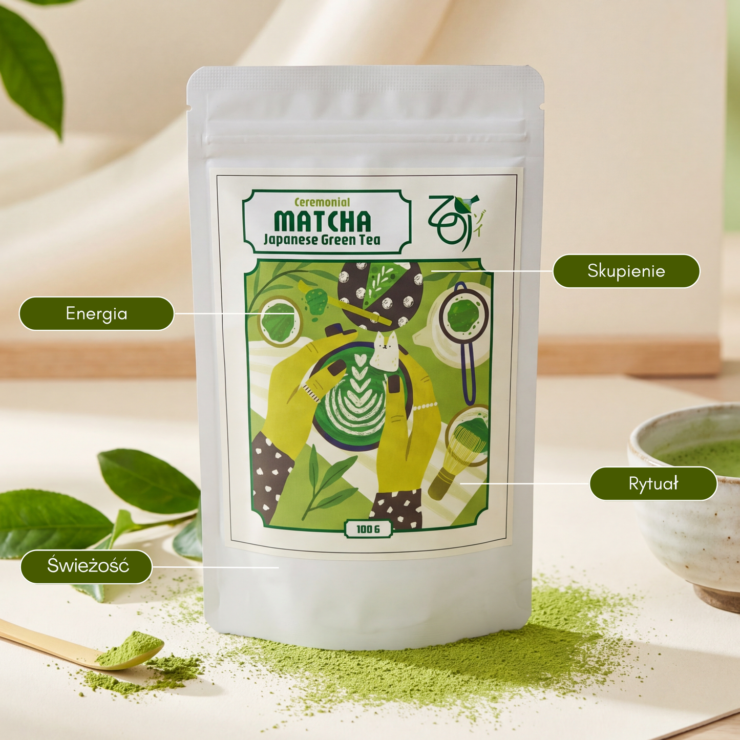 ZOI Matcha – Japanischer Zeremonie-Matcha