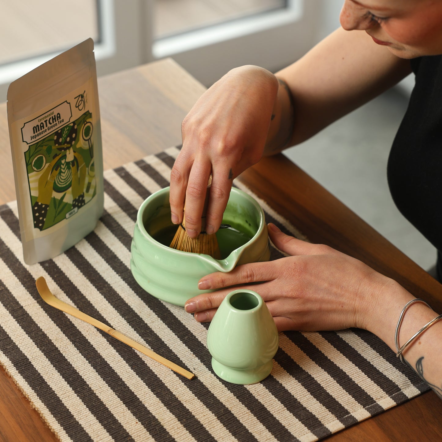 Takumi Matcha Set aus Keramik – Traditionell