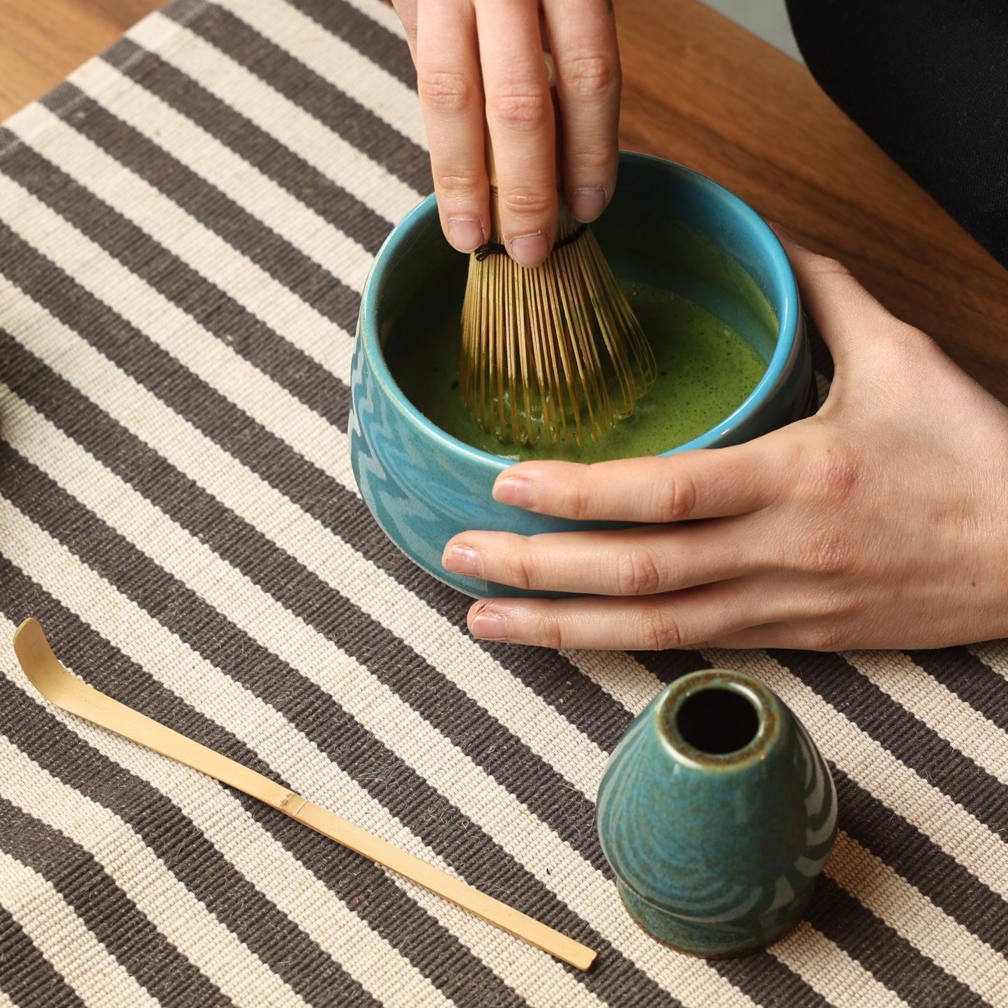 Zen Matcha Set aus Keramik – mit zeremoniellem Matcha