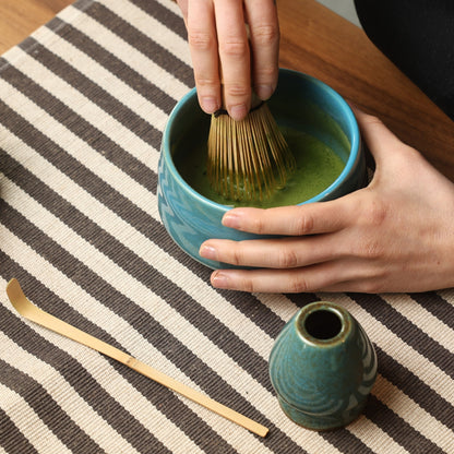 Zen Matcha Set aus Keramik – mit zeremoniellem Matcha