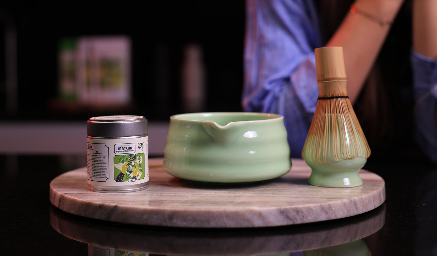 Takumi traditionelles Keramik-Matcha-Set