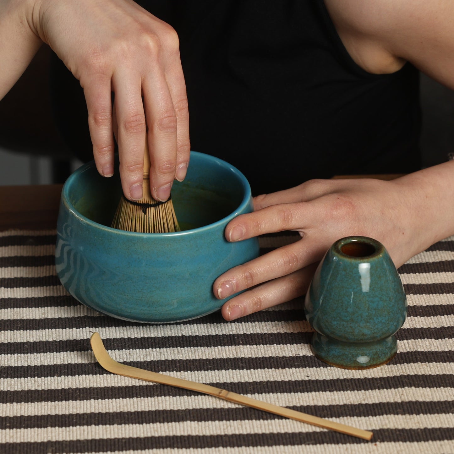 Zen Matcha Set aus Keramik – Traditionell