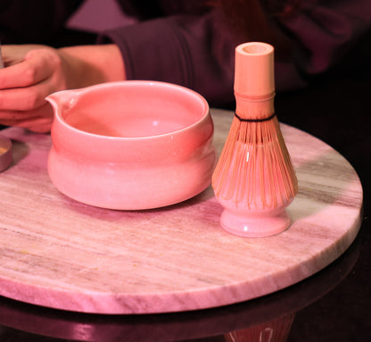 Sakura Keramikset mit kulinarischem Matcha