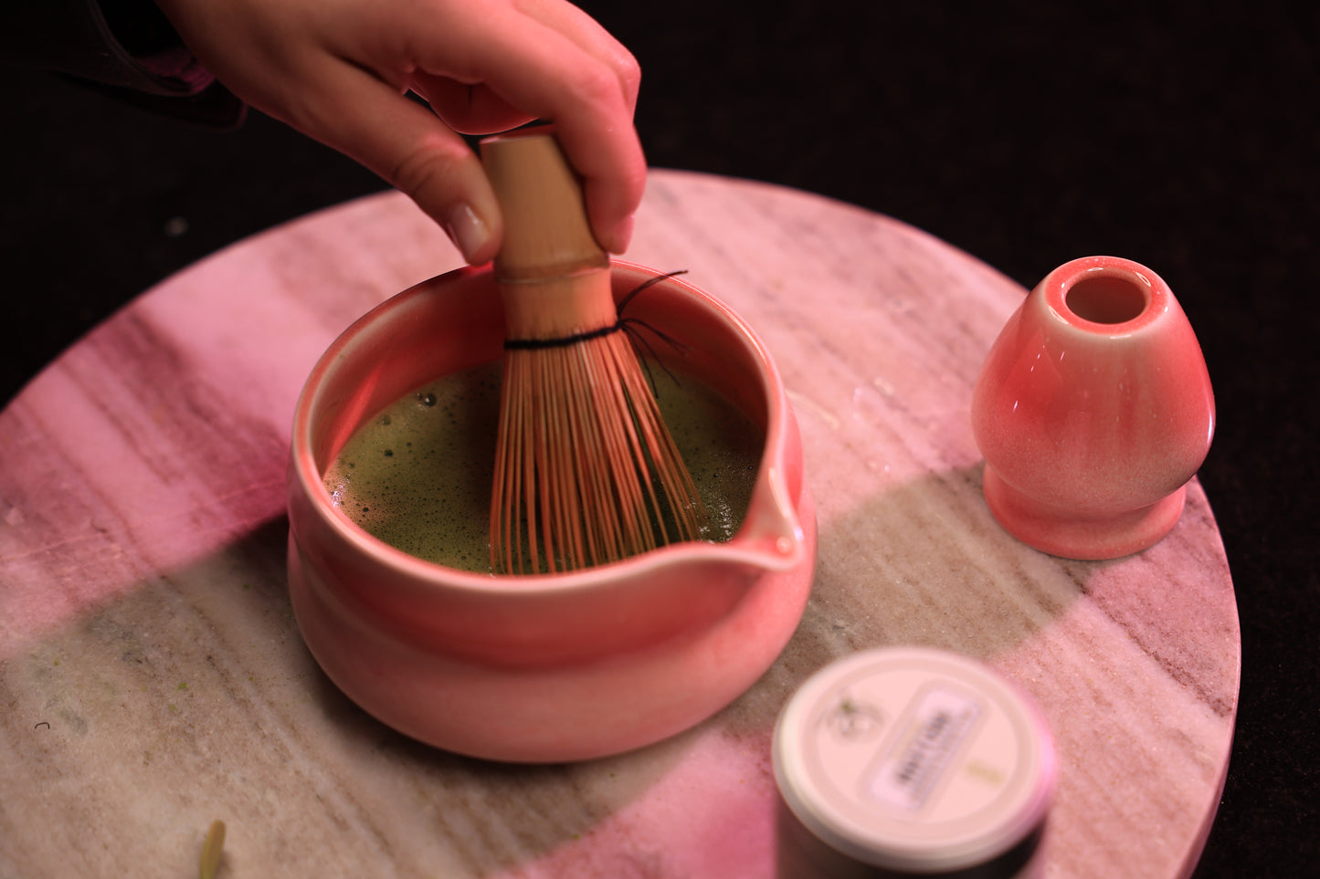 Sakura Keramikset mit kulinarischem Matcha