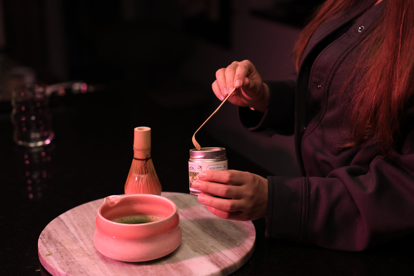 Chashaku Matcha-Löffel aus Bambus