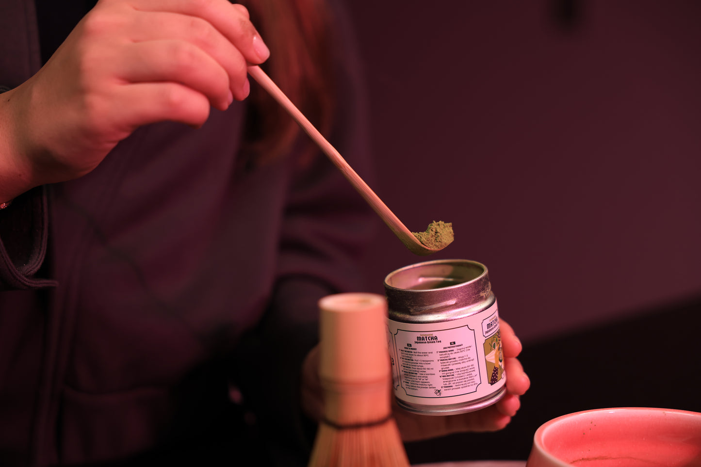 Chashaku Matcha-Löffel aus Bambus