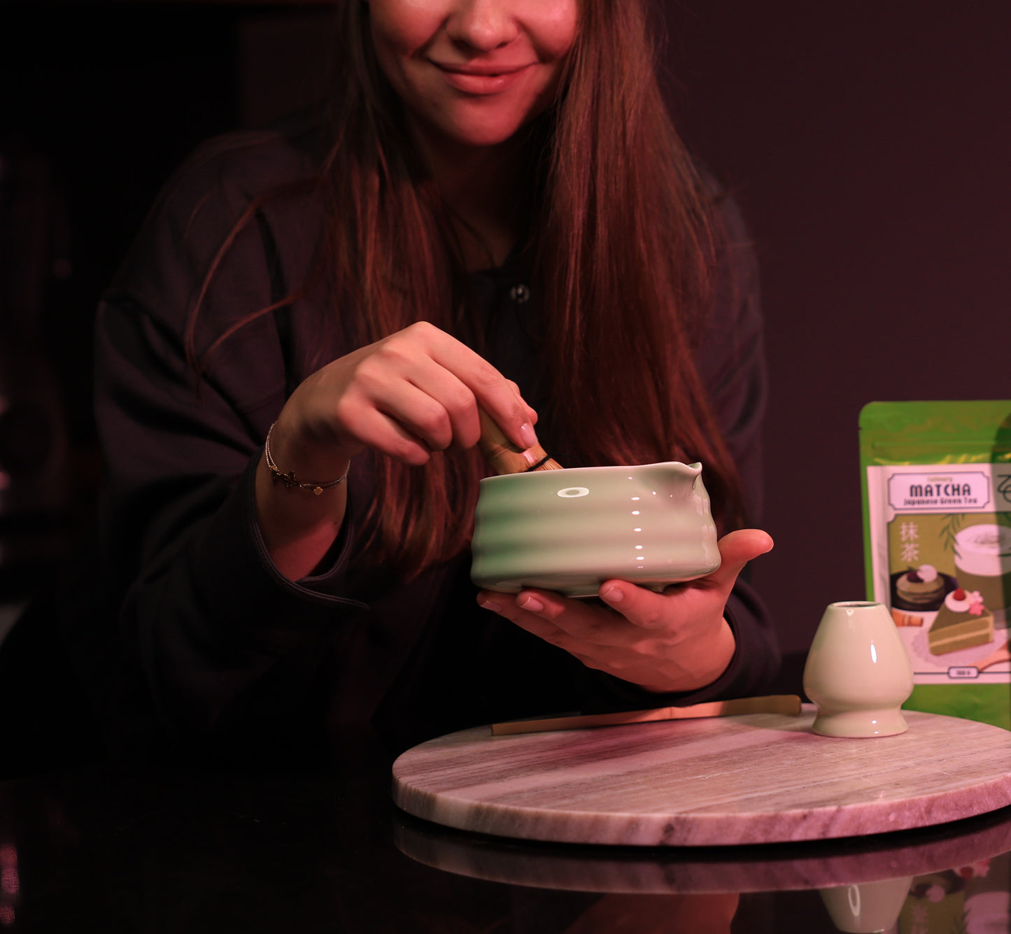 Takumi traditionelles Keramik-Matcha-Set