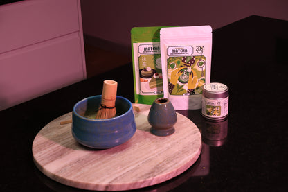 Zen Traditionelles Keramik-Matcha-Set