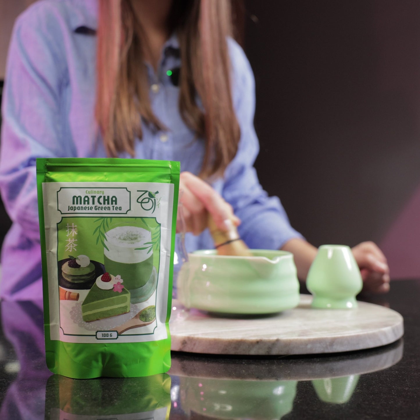 Takumi traditionelles Keramik-Matcha-Set