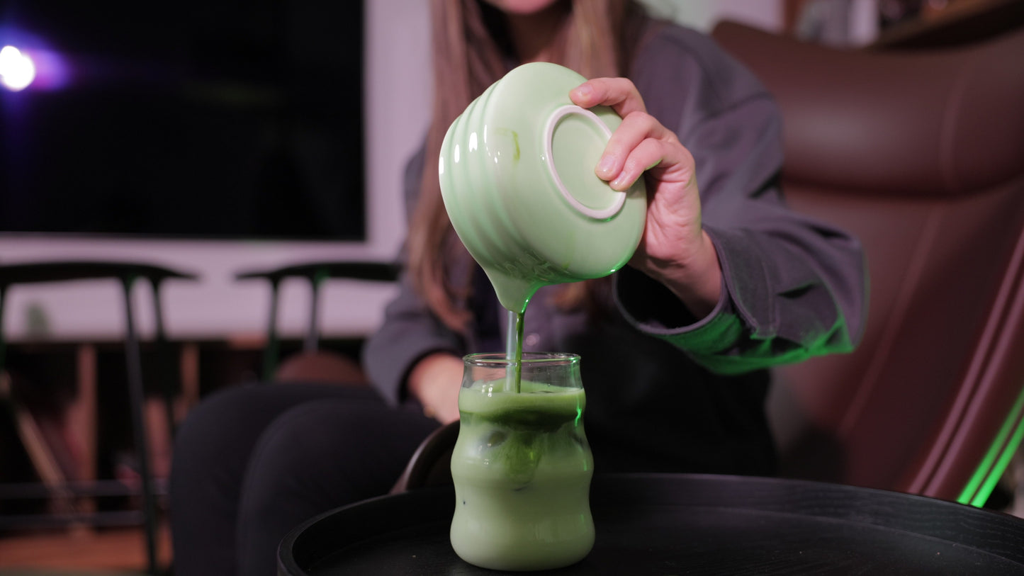 Kai Keramikset mit kulinarischem Matcha